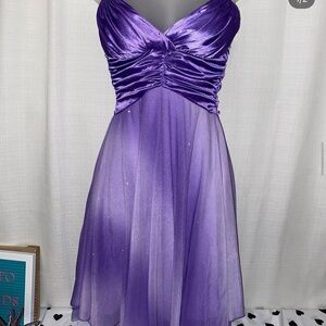 Vintage purple dress